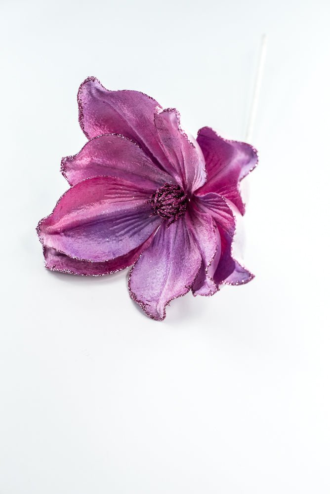 Purple and Pink Velvet Magnolia Pick - Greenery Market85318PUPK
