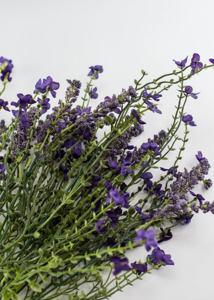 Purple babies breath bush - Greenery Marketartificial flowers30356pu