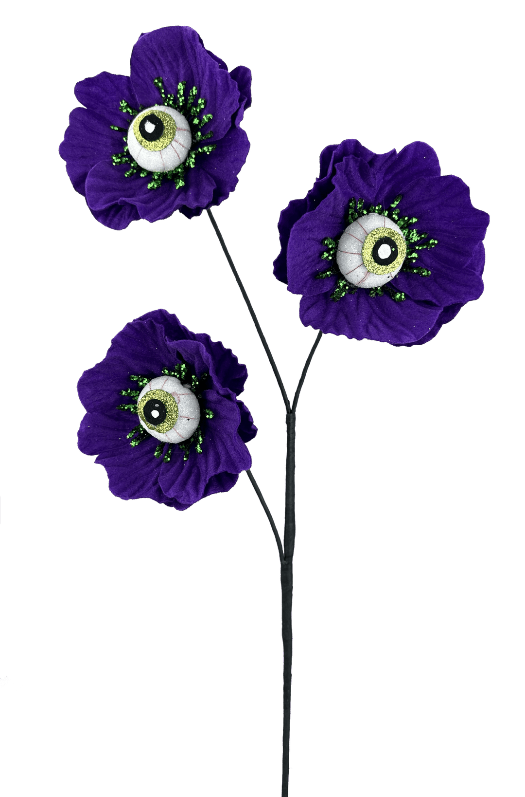 Purple Eyeball Flower Spray - Greenery Market57241PU