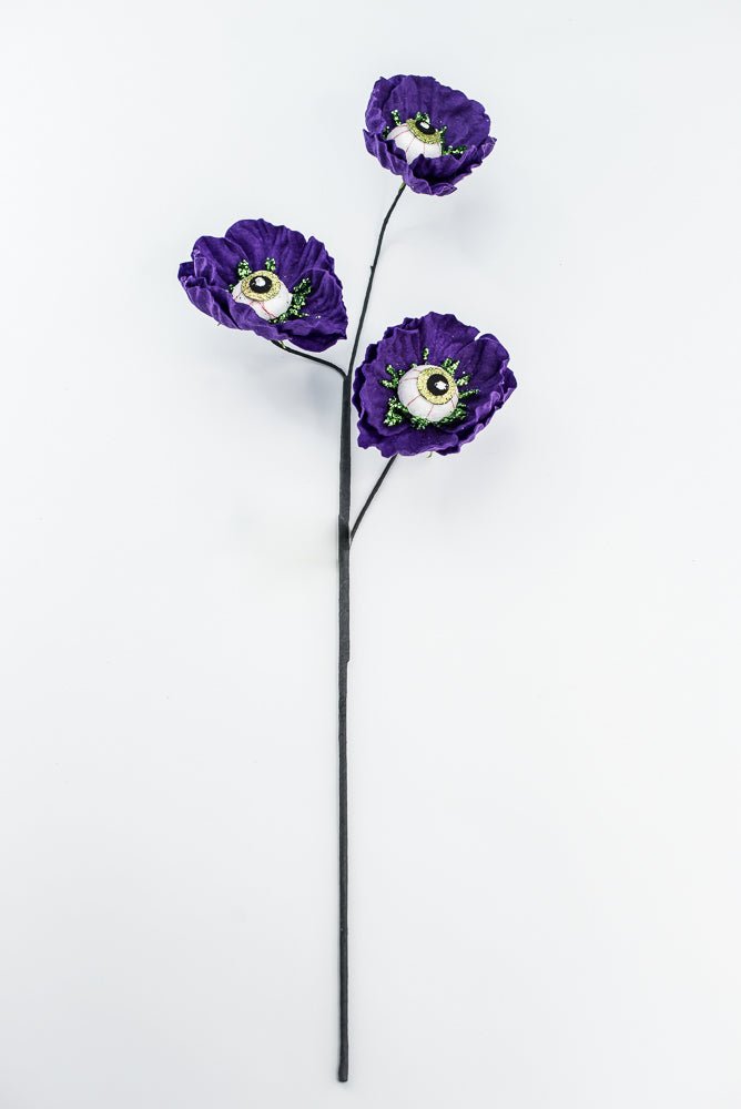 Purple Eyeball Flower Spray - Greenery Market57241PU