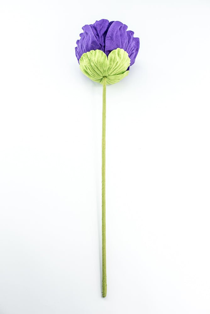 Purple Eyeball Flower Stem - Greenery Market57242PU