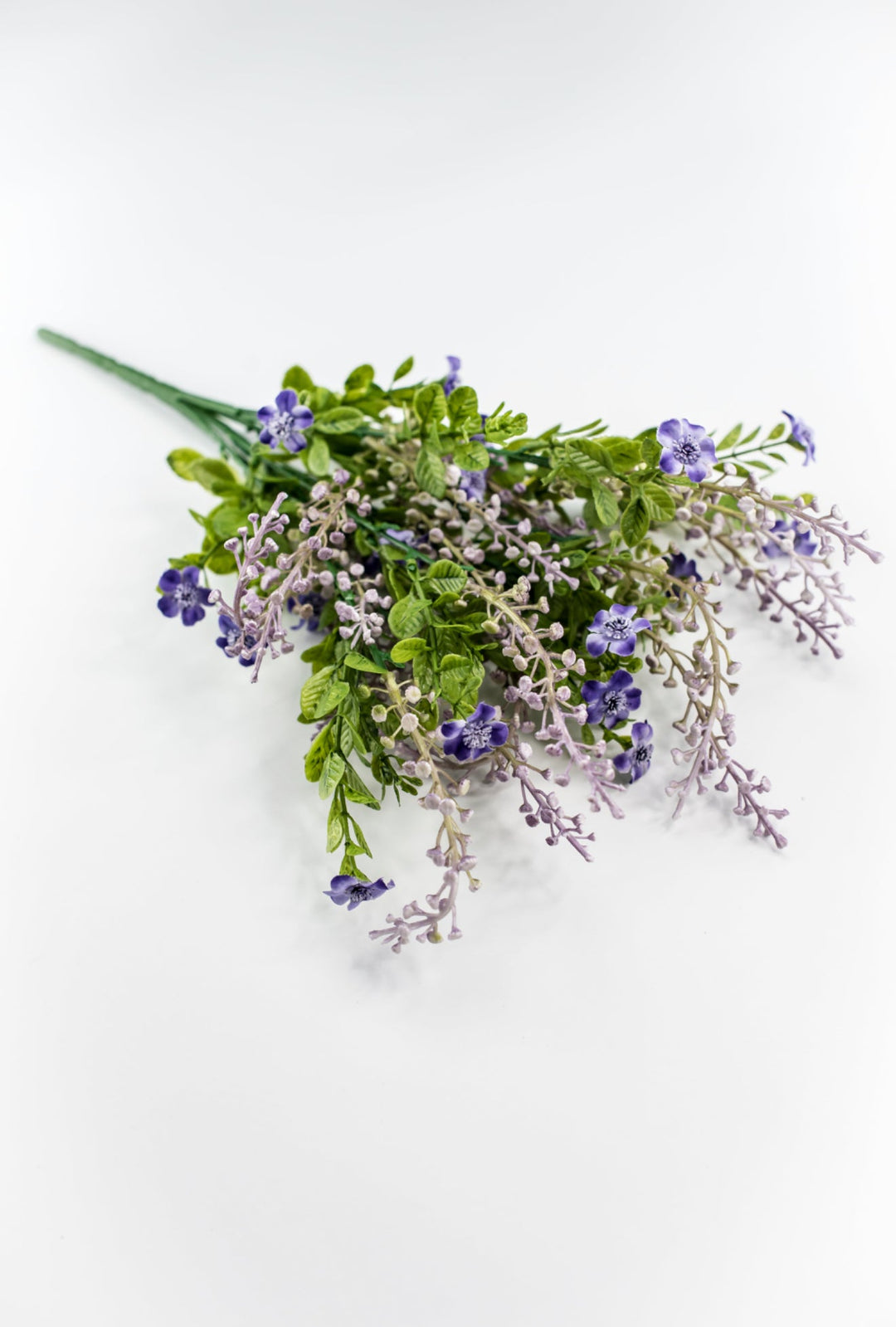 Purple filler flower and berries bush - Greenery Market85001 - PU