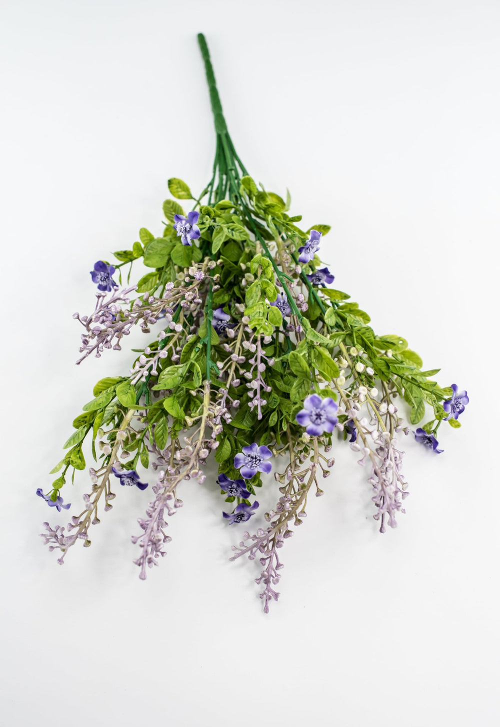 Purple filler flower and berries bush - Greenery Market85001 - PU