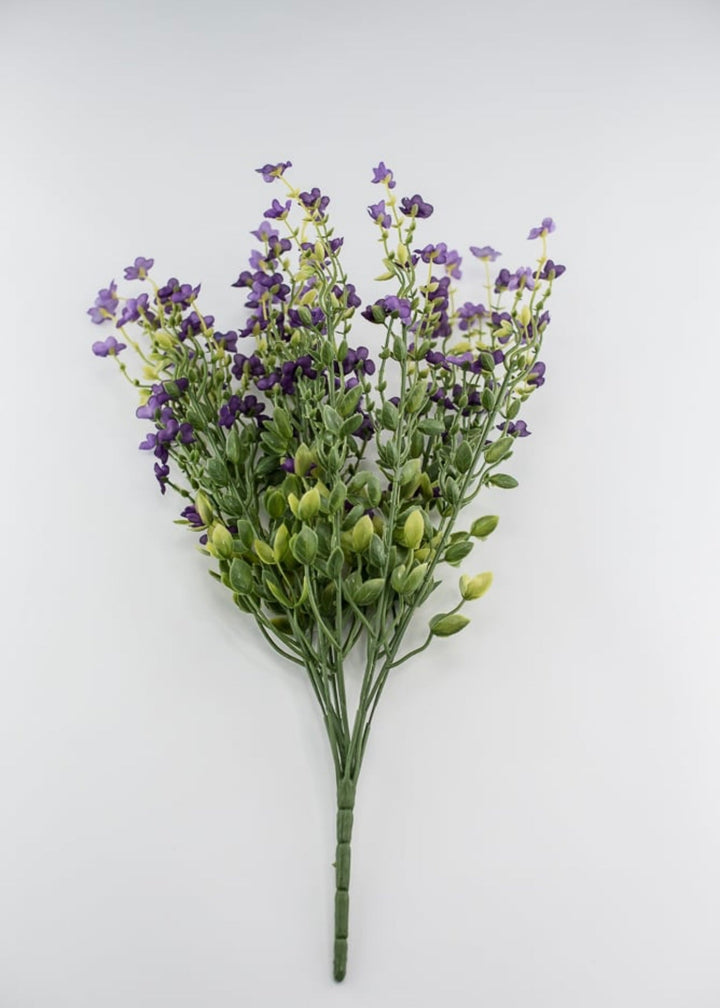 Purple filler flower and greenery bush - Greenery Marketartificial flowers83416 - PU