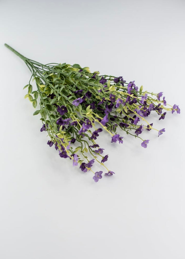 Purple filler flower and greenery bush - Greenery Marketartificial flowers83416 - PU