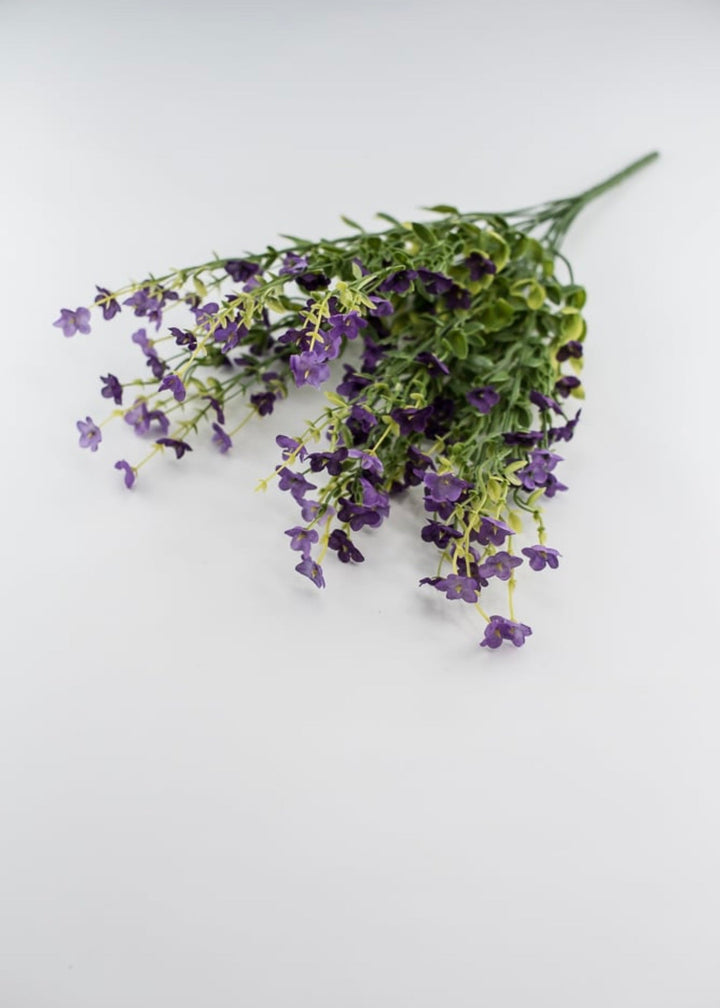 Purple filler flower and greenery bush - Greenery Marketartificial flowers83416 - PU