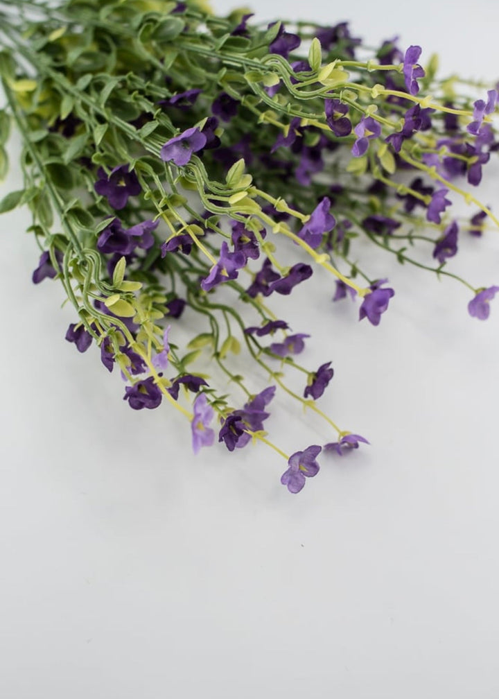 Purple filler flower and greenery bush - Greenery Marketartificial flowers83416 - PU