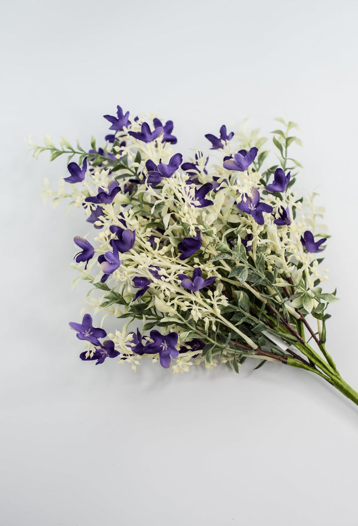 Purple flower and greenery bush - Greenery MarketArtificial Flora84946 - PU