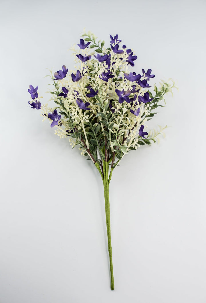 Purple flower and greenery bush - Greenery MarketArtificial Flora84946 - PU