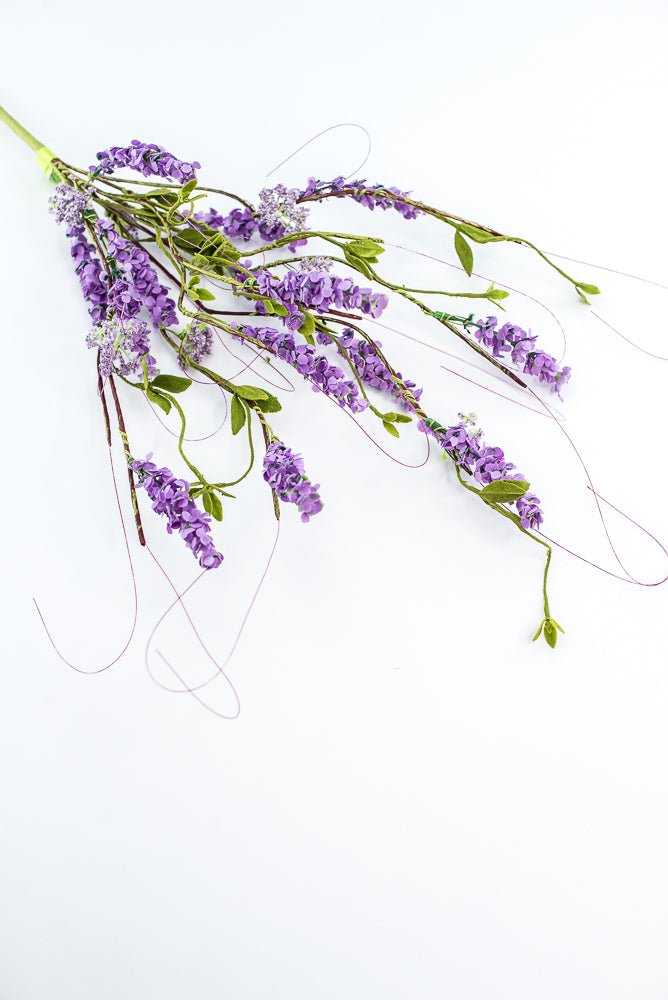 Purple Lavender Twig Spray - Greenery Market63712PU