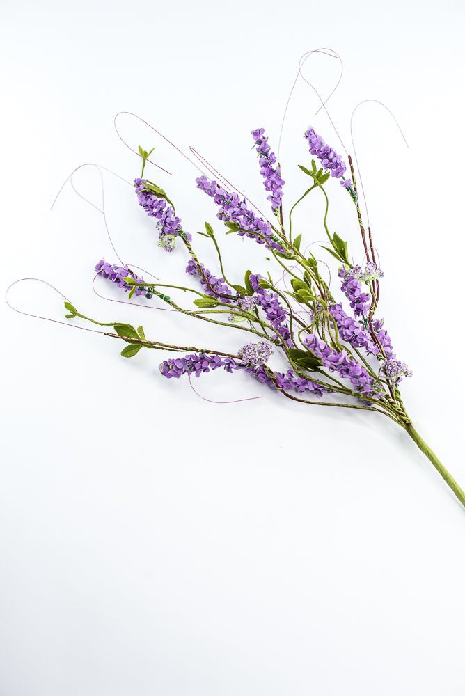 Purple Lavender Twig Spray - Greenery Market63712PU