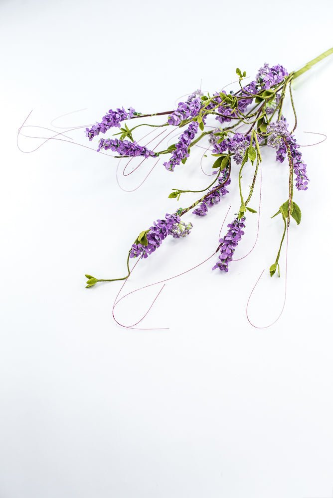 Purple Lavender Twig Spray - Greenery Market63712PU
