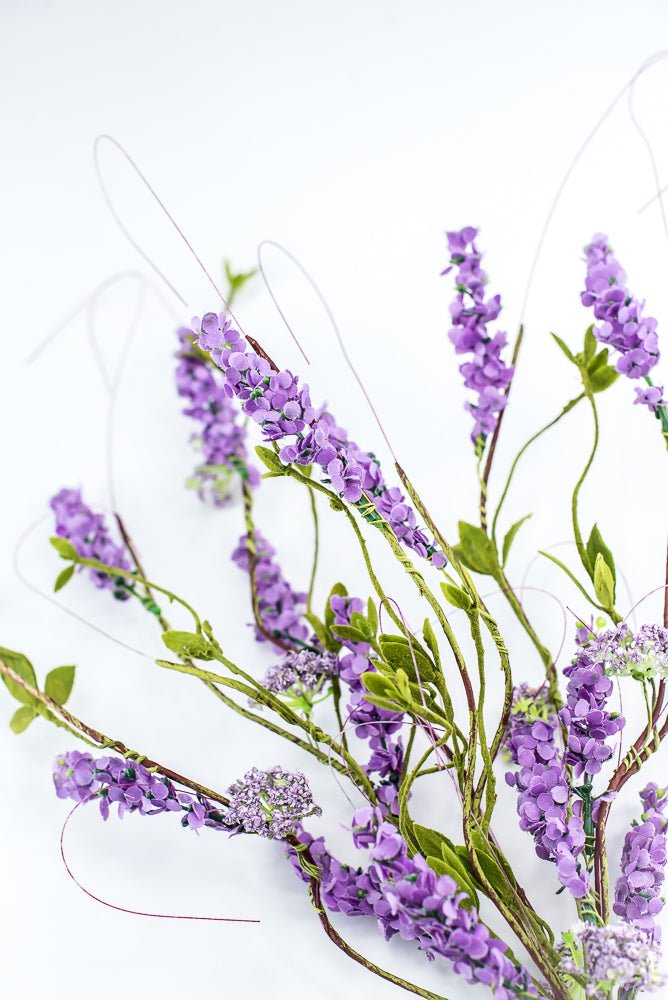 Purple Lavender Twig Spray - Greenery Market63712PU