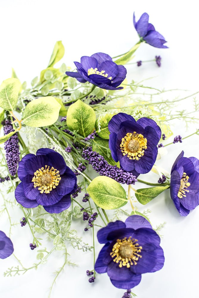 Purple Poppy Filler Bush - Greenery Market63735PU