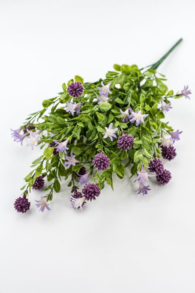 Purple Thistle Filler Flower Bush - Greenery Market84999 - PU