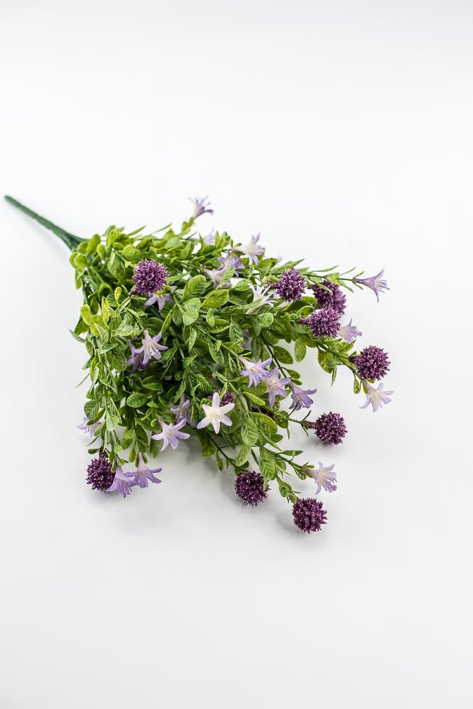 Purple Thistle Filler Flower Bush - Greenery Market84999 - PU