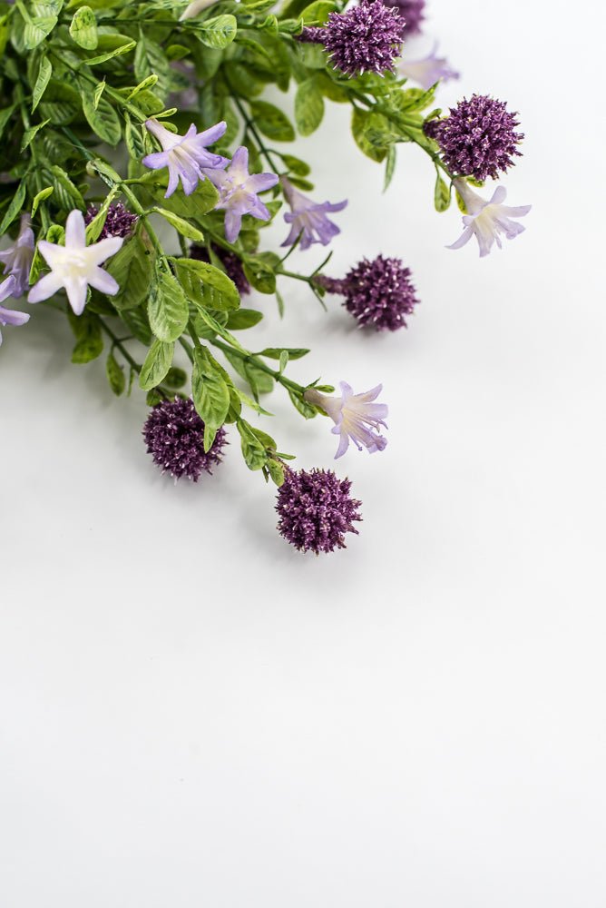 Purple Thistle Filler Flower Bush - Greenery Market84999 - PU