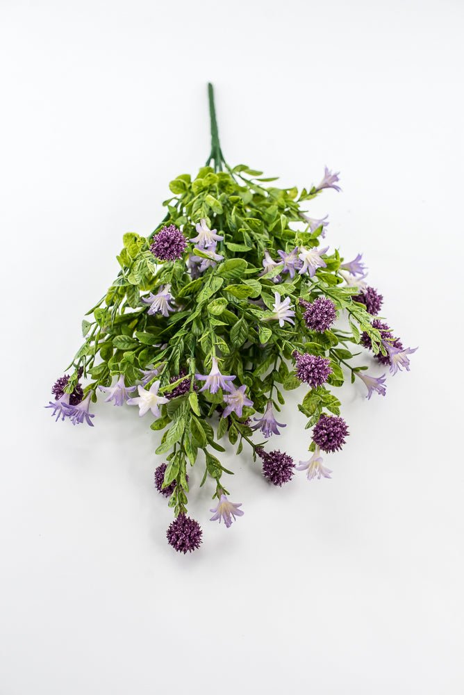 Purple Thistle Filler Flower Bush - Greenery Market84999 - PU