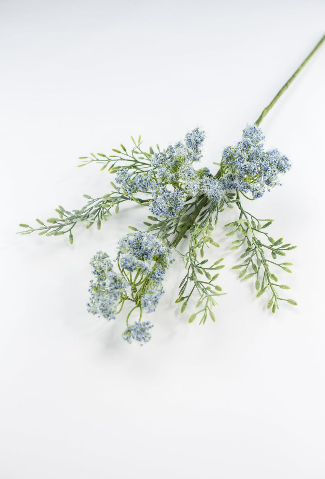 Queen annes lace spray - blue - Greenery Market64911 - BL