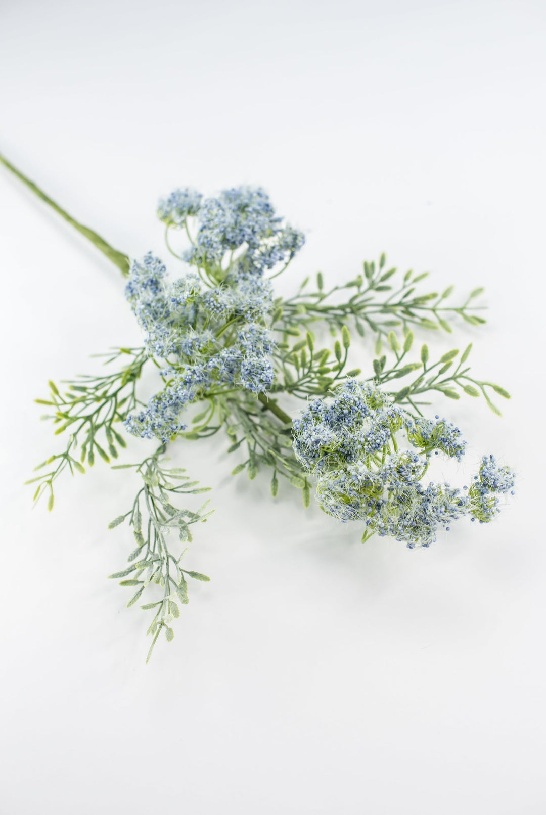 Queen annes lace spray - blue - Greenery Market64911 - BL