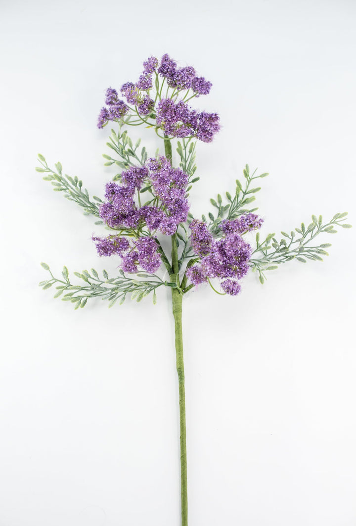 Queen Annes Lace Spray - Purple - Greenery Market64911 - PU