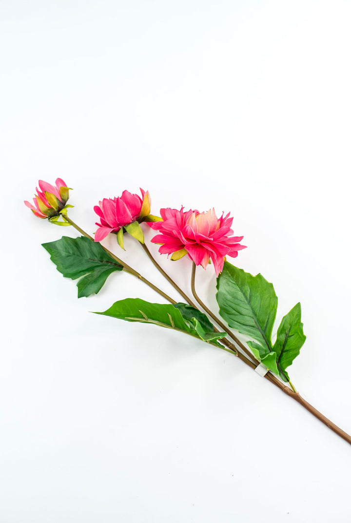 Real touch dahlia hot pink - Greenery Market2225045HP