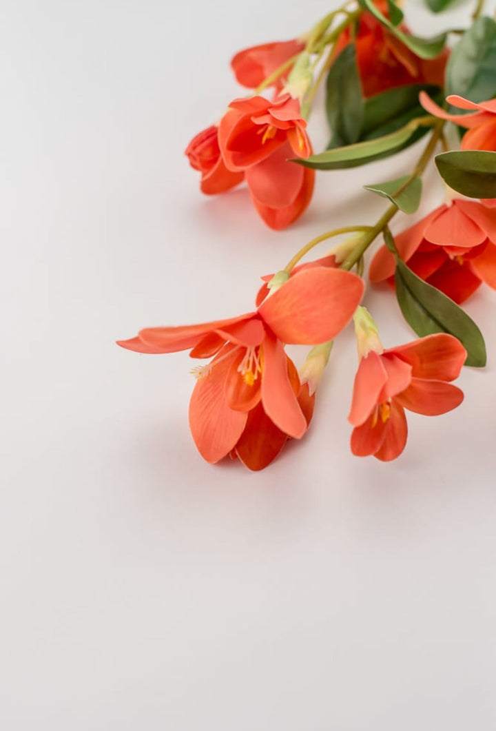 Real touch, orange, freesia hybrid spray - Greenery Market5603 - OG