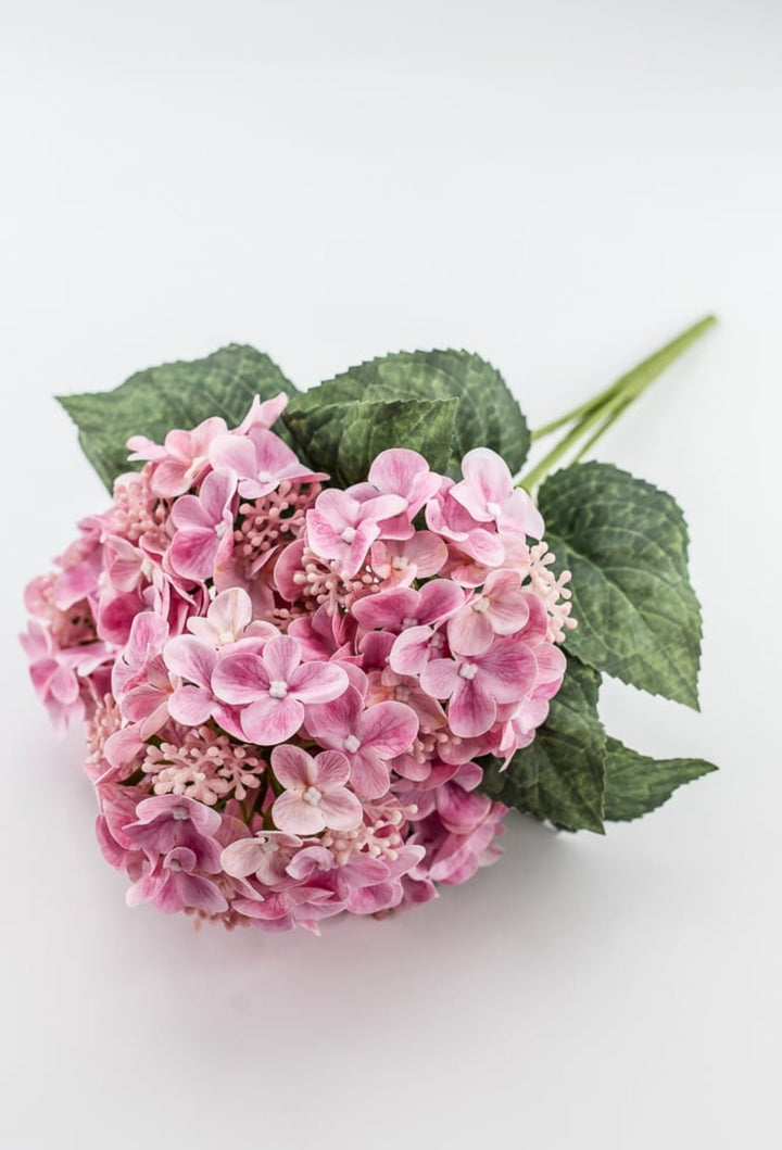 Real touch, snowball hydrangea bush - pink - Greenery Market84845 - PK