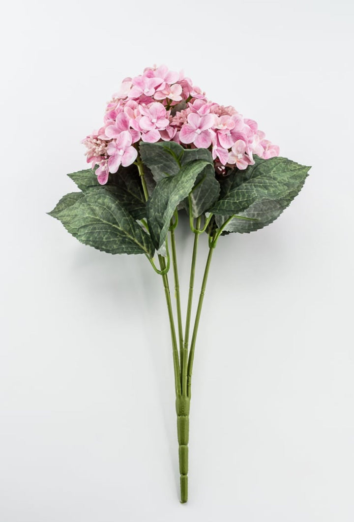 Real touch, snowball hydrangea bush - pink - Greenery Market84845 - PK