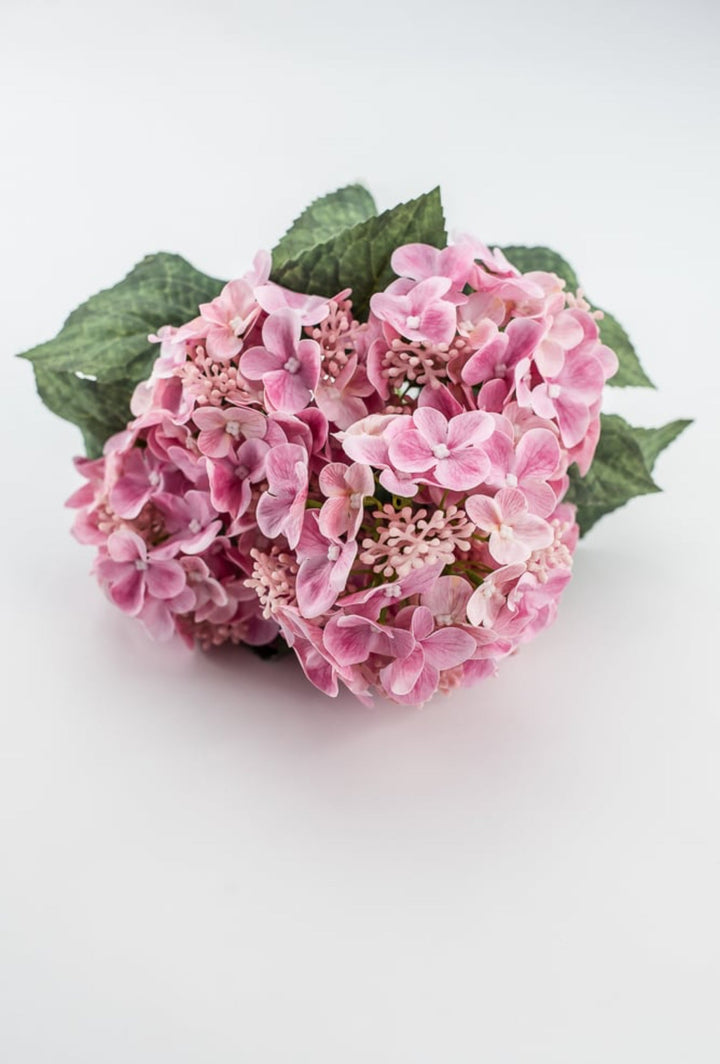Real touch, snowball hydrangea bush - pink - Greenery Market84845 - PK