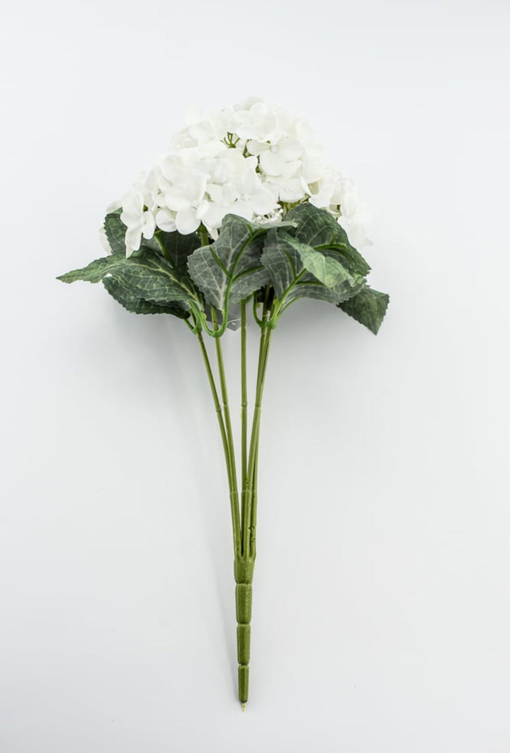 Real touch, snowball hydrangea bush - white - Greenery Market84845 - CR