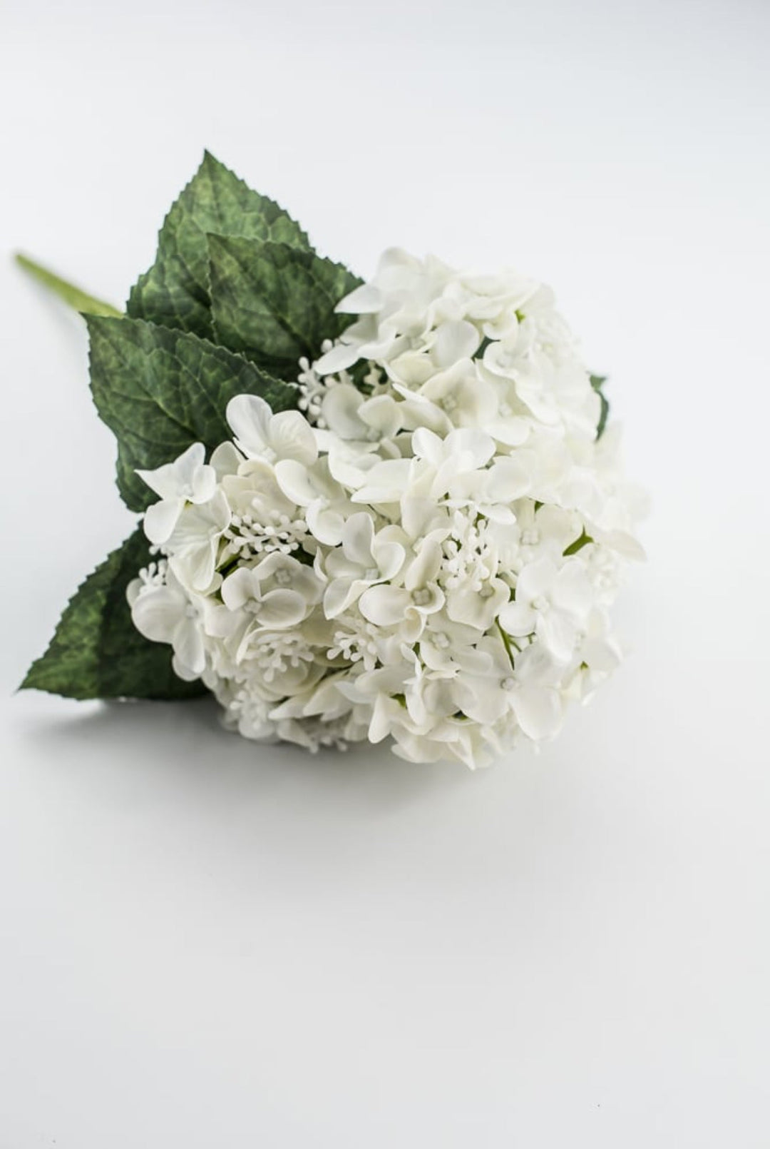 Real touch, snowball hydrangea bush - white - Greenery Market84845 - CR