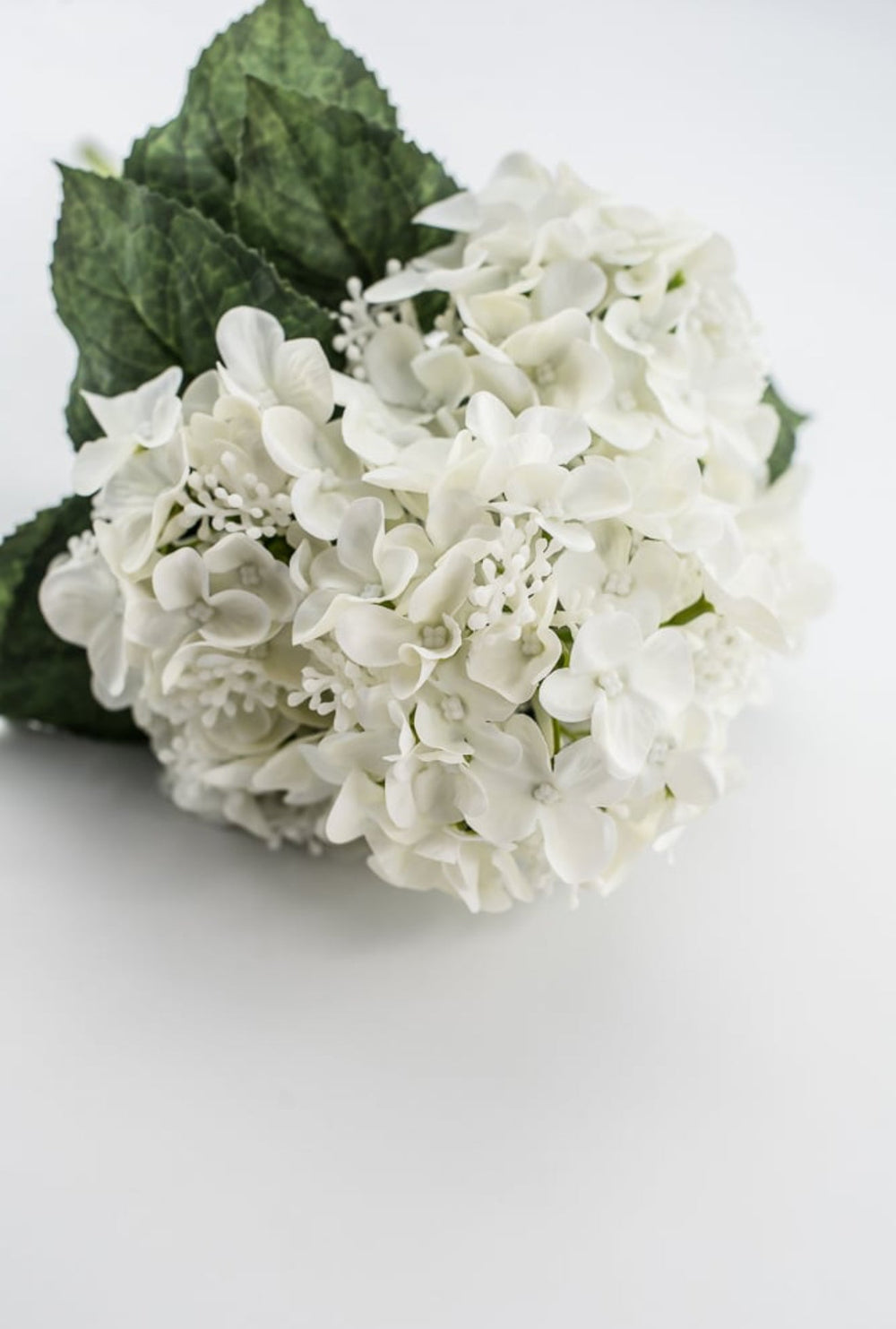 Real touch, snowball hydrangea bush - white - Greenery Market84845 - CR