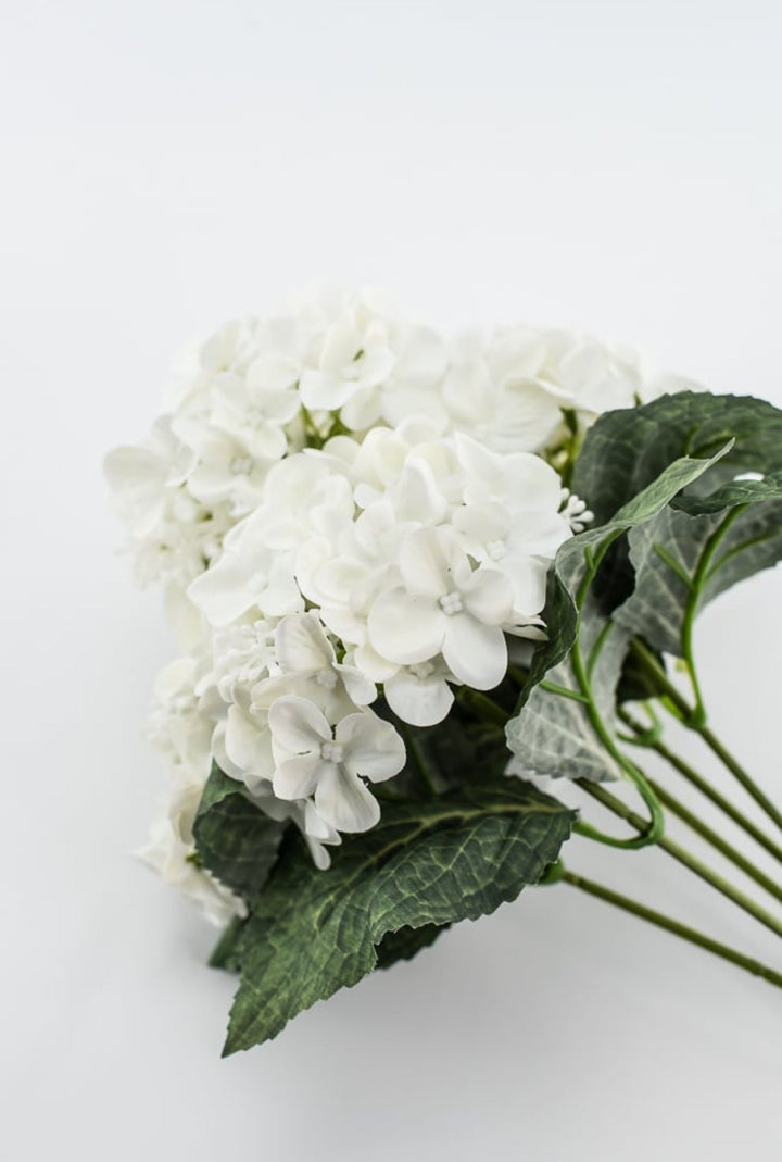 Real touch, snowball hydrangea bush - white - Greenery Market84845 - CR