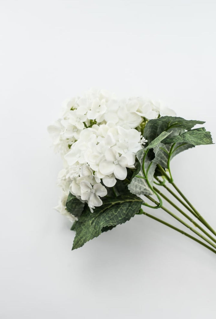 Real touch, snowball hydrangea bush - white - Greenery Market84845 - CR