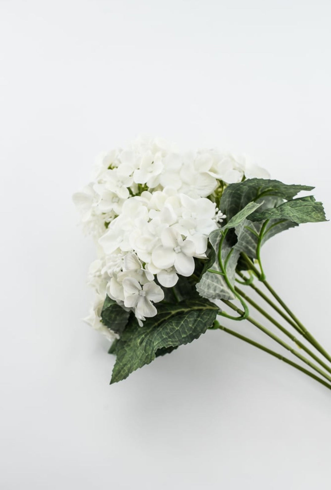 Real touch, snowball hydrangea bush - white - Greenery Market84845 - CR