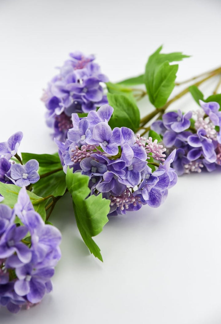 Real touch, snowball hydrangea spray - lavender - Greenery Market21114 - LV