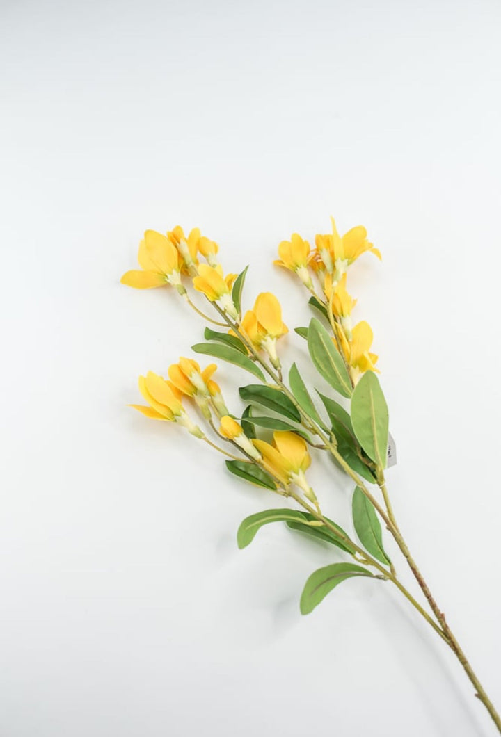 Real touch, Yellow freesia hybrid spray - Greenery Market5603 - y