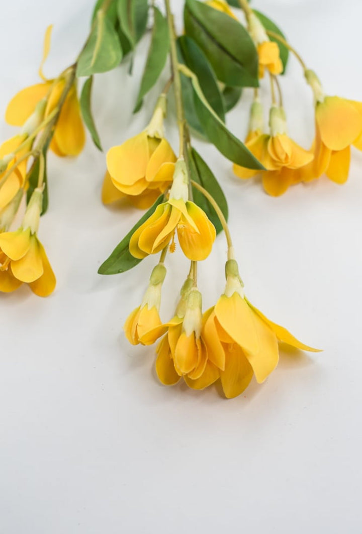 Real touch, Yellow freesia hybrid spray - Greenery Market5603 - y