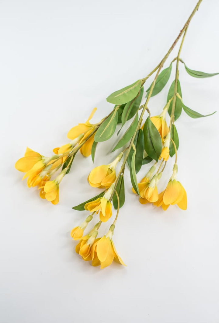 Real touch, Yellow freesia hybrid spray - Greenery Market5603 - y