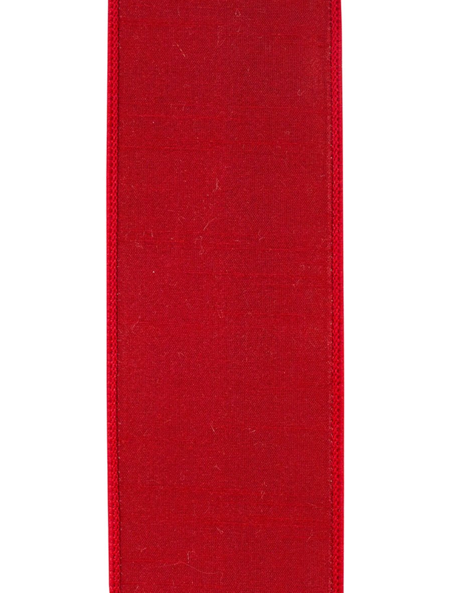 Red And Green Plaid Wired Ribbon 2.5” - Greenery MarketWired ribbon94405W - 985 - 40F