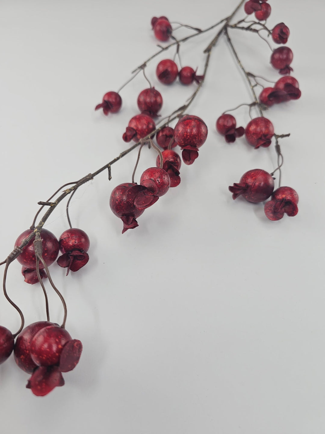 Red Pomegranates spray - Greenery MarketXB611 - R