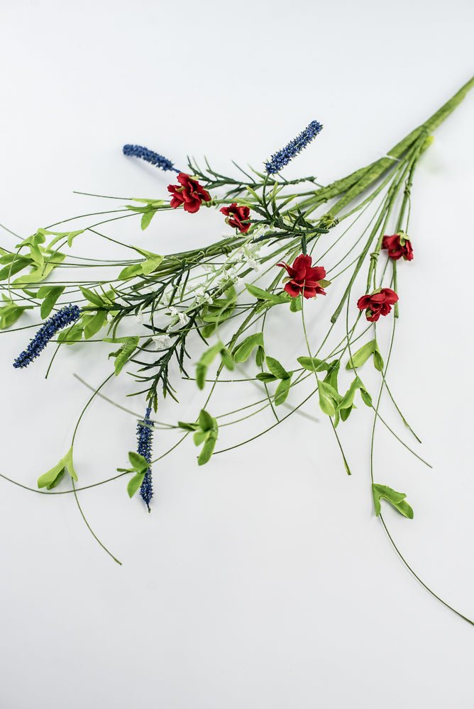 Red, White, And Blue Twigs Pick - Greenery Marketgreenery63661RWB