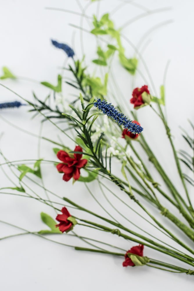 Red, White, And Blue Twigs Pick - Greenery Marketgreenery63661RWB