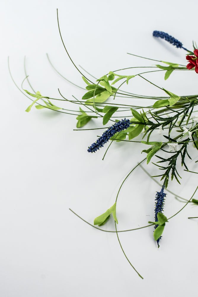 Red, White, And Blue Twigs Pick - Greenery Marketgreenery63661RWB