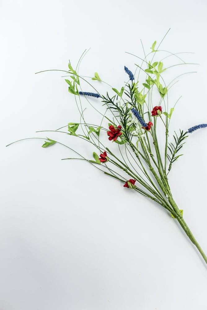 Red, White, And Blue Twigs Pick - Greenery Marketgreenery63661RWB