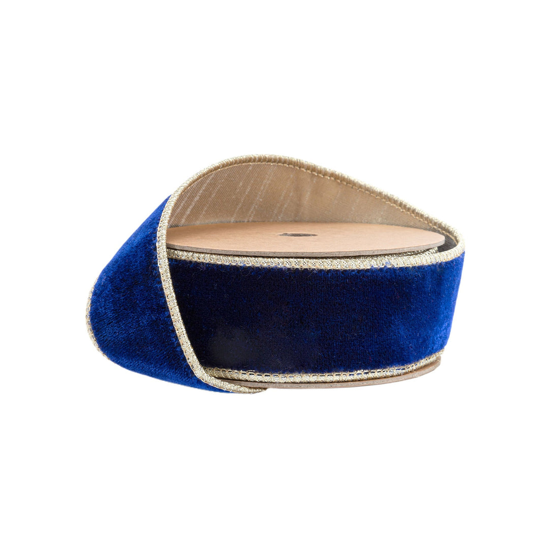 Royal Wired Premium Velvet Ribbon - 1.5" - Greenery Market7416W - 329 - 38E