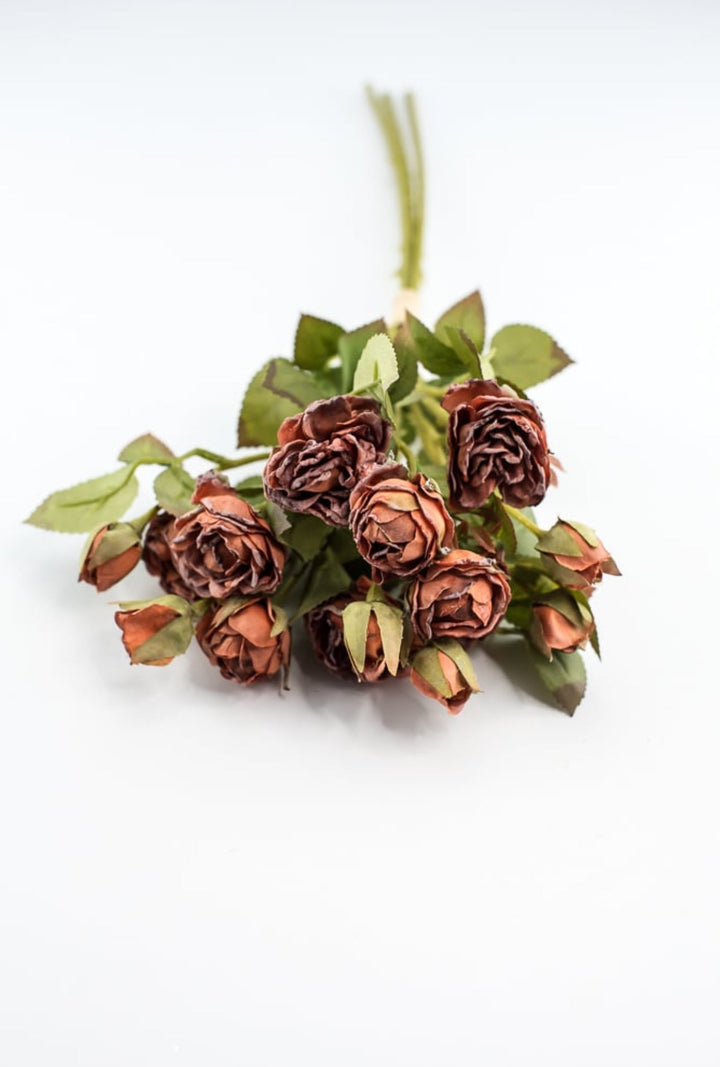 Rusty Brown Mini Rose Bundle - Greenery Market27930