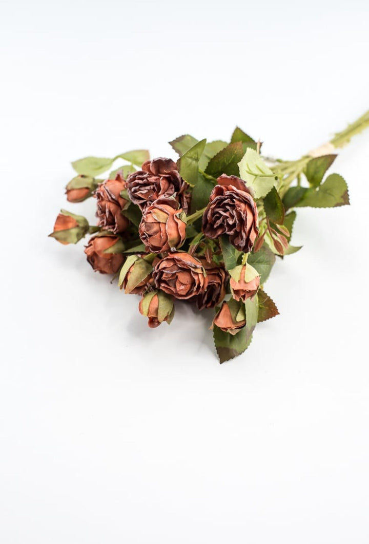 Rusty Brown Mini Rose Bundle - Greenery Market27930