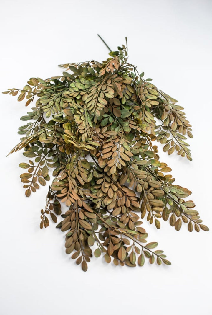 Sage Plastic Hemlock Hanging Bush - Greenery Market57318SAGE